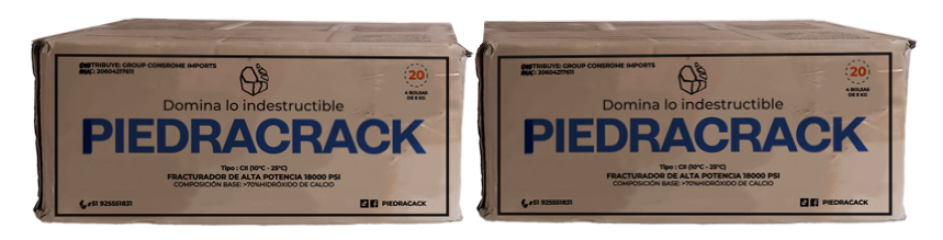 Cajas de cemento expansivo